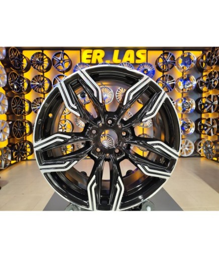 4 Adet TİTAN-7006 8*18 5*120 ET40 BLACK MACK JANT YENİLENMİŞ (Takım)