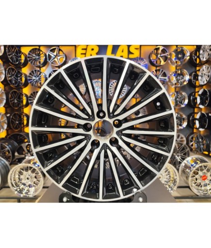 4 Adet AGT-18269 9*18 5*112 ET45 66.6 BLACK MACK JANT YENİLENMİŞ (Takım)
