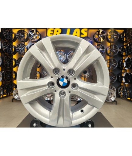 4 Adet BMW ORIJINAL 7.5*16 5*120 ET44 72.6 SILVER JANT YENİLENMİŞ (Takım)